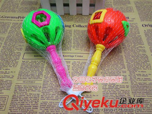 0-2元禮品玩具 廠家直銷嬰兒玩具批發(fā)塑料兒童沙錘益智0-1歲寶寶玩具手搖鈴原始圖片2