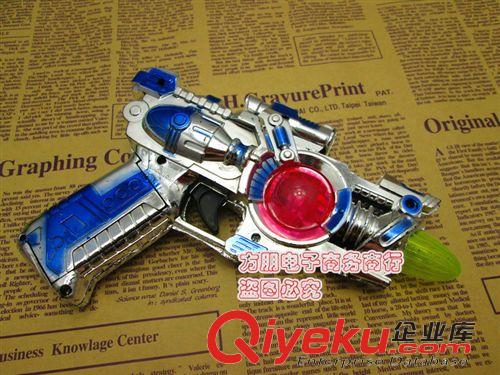 電動玩具 八音槍 電動玩具槍 帶閃光 地攤玩具 小孩玩具槍 帶音樂原始圖片3