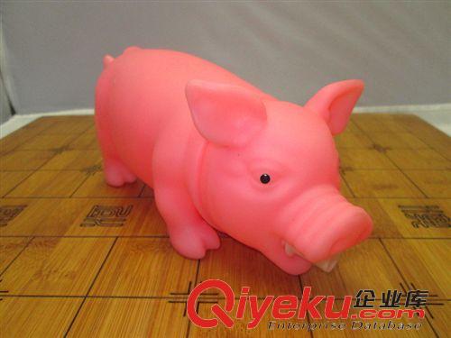 創意慘叫減壓玩具 新奇特 整蠱玩具 發聲仿真豬玩具怪叫發泄搞怪豬玩具批發 大號原始圖片2
