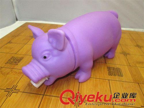 創意慘叫減壓玩具 新奇特 整蠱玩具 發聲仿真豬玩具怪叫發泄搞怪豬玩具批發 大號原始圖片3