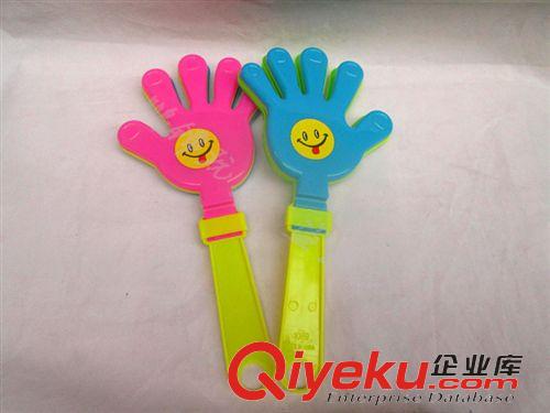 助威道具 廠家直銷晚會道具塑料拍手器手掌拍批發28cm拍手掌10元以下