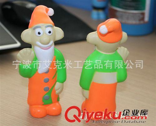 新品上架 專業生產PU雪人 PU發泡禮品 PU發泡玩具 壓力pu公仔 pu泡沫玩具