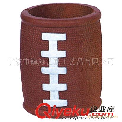 PU手機座類 高品質(zhì)環(huán)保仿真促銷贈送品[YIJIA品牌]PU橄欖球套原始圖片3