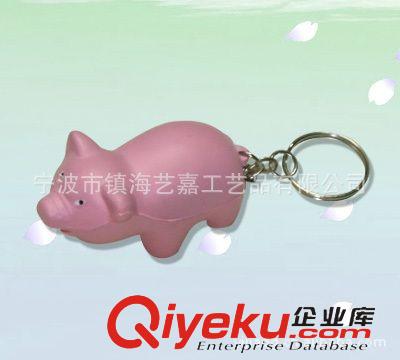 PU鑰匙扣類 高品質環保仿真促銷贈送品[YIJIA品牌]PU扣小豬