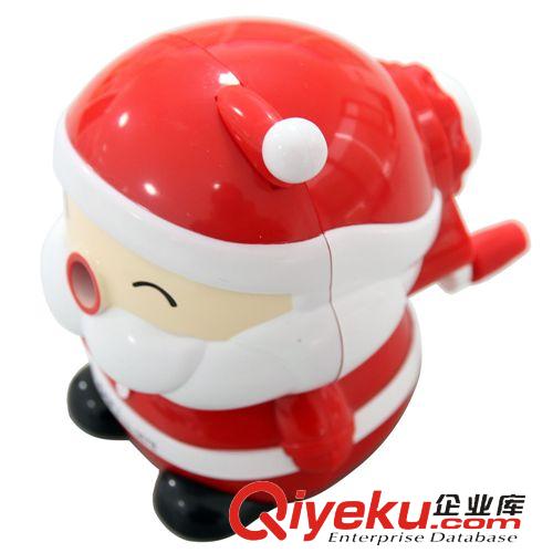 學生用品系列 得力圣誕老人兒童卡通削筆機卷筆刀鉛筆刨轉筆刀0678創意學生禮物原始圖片3