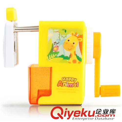 學(xué)生用品系列 得力(deli)0642辦公學(xué)生兒童卡通轉(zhuǎn)筆刀手搖削筆機(jī)卷筆刀筆原始圖片2