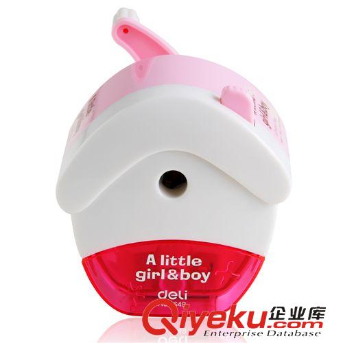 學生用品系列 得力0648青蛙王子削筆機 創意學生文具鉛筆刨 可愛卡通造型卷筆器
