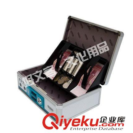 收銀箱系列 正品金隆興B298鋁合金收銀箱多功能收銀盒專用箱帶鎖保密箱手提箱原始圖片2
