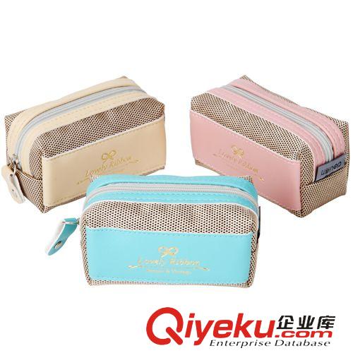 生活用品 得力31702零錢包鑰匙包歐美風情零錢袋創(chuàng)意收納包化妝包多合一