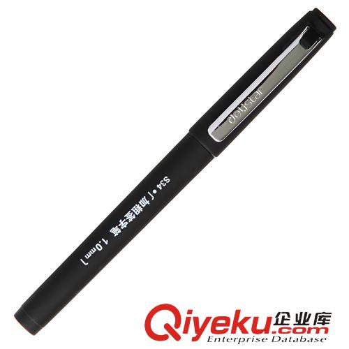 筆類 得力文具 得力S34 加粗簽字筆 1.0mm 粗黑筆 中性筆 水筆