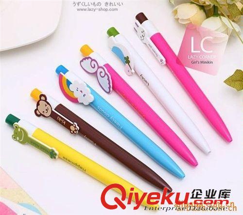 韓國文具 韓國文具 彩虹翅膀圓珠筆 卡通可愛個性圓珠筆多用多色批發原始圖片3