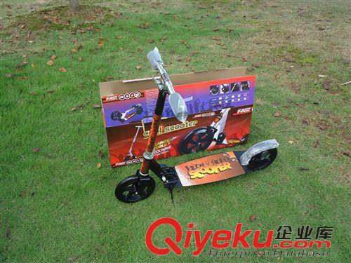 滑板車 廠家tj促銷全鋁合金二輪成人 腳踏滑板車（200MM 大輪）原始圖片3