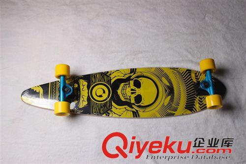 滑板 longboarding進(jìn)口專業(yè)公路滑板 長(zhǎng)板 魚板 刷街板專業(yè)四輪滑板原始圖片3