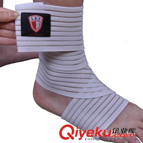 LDT護(hù)具 LDT963 運(yùn)動(dòng)腳踝彈力繃帶 專業(yè)纏繞護(hù)腳 籃球羽毛球足球跑步健身原始圖片2