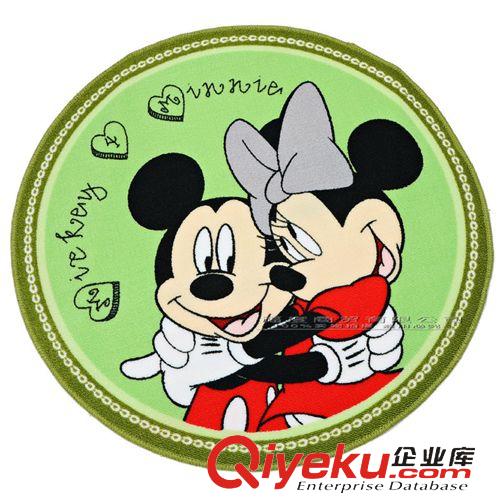 精品推薦 迪士尼zp 80*80cm防水地毯地墊 家用除塵地墊原始圖片3