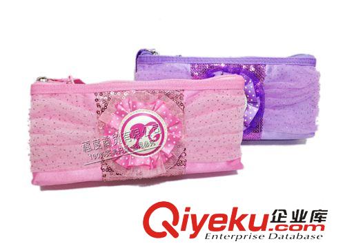  迪士尼 學(xué)生文具 zp迪士尼學(xué)生筆袋卡通筆袋 新款芭比絳綸筆袋兒童文具批發(fā)8703