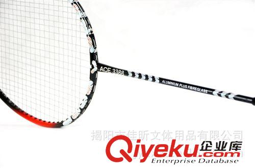 熱銷新品 廠家直銷  連體碳鋁 羽毛球拍 JX-3388原始圖片2