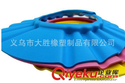 EVA帽子系列 低價(jià)供應(yīng)創(chuàng)意家居日用兒童卡通洗浴防水淋浴帽 EVA可調(diào)節(jié)洗發(fā)帽