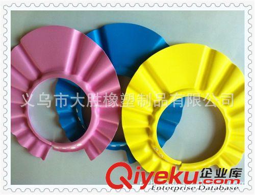 EVA帽子系列 低價(jià)供應(yīng)創(chuàng)意家居日用兒童卡通洗浴防水淋浴帽 EVA可調(diào)節(jié)洗發(fā)帽原始圖片2