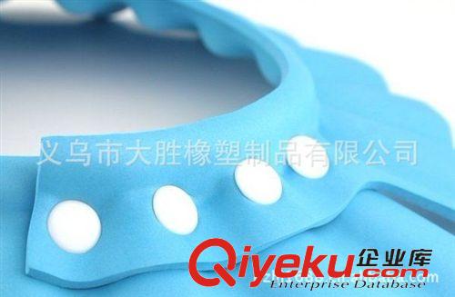 EVA帽子系列 寶寶洗頭帽幼兒洗發(fā)帽兒童浴帽嬰兒洗澡帽可調節(jié)shower cap原始圖片3