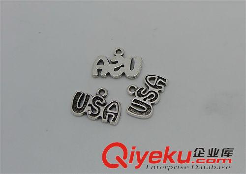 字母/數(shù)字 A4312英文字母 200個/包 0.9克 16x11mm 古銀色 合金飾品配件批發(fā)