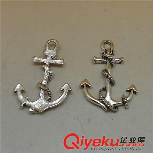 矛頭/船錨/船舵 A6439 羅馬矛頭 200個/包 0.7克13x8mm古銀色 合金飾品配件批發