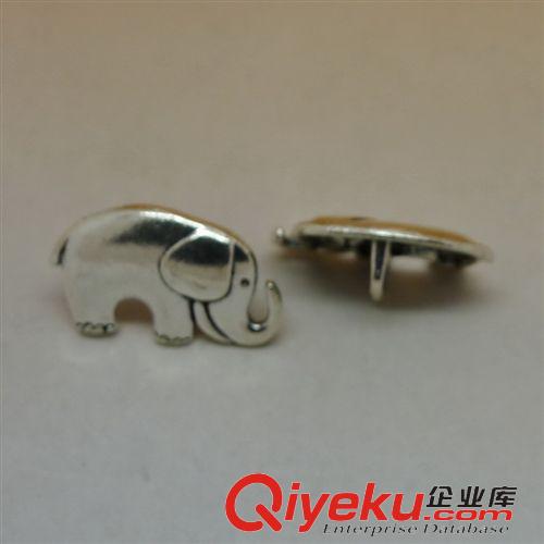 大象 A7907小象 50個/包 2.4克 26x16mm  古銀色  合金飾品配件批發