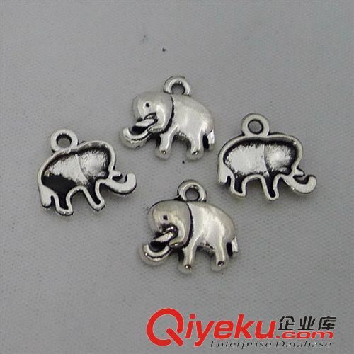 大象 A0638小象 100個/包 1.1克 13x13mm  古銀色  合金飾品配件批發