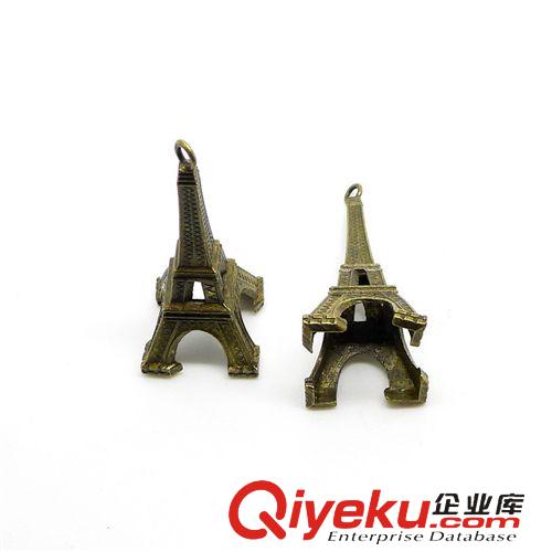 鐵塔 A2363 鐵塔 25個/包 3.8克 31x18mm 古青色合金飾品配件批發