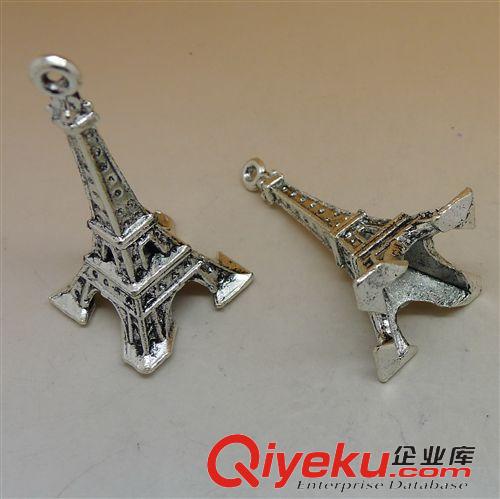 鐵塔 A2722 鐵塔 10個/包 14.3克 53x25mm 古銀色 合金飾品配件批發
