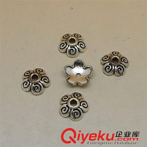 花托/花帽 A3040 花托 400個(gè)/包 0.2克 8x8mm 古銀色合金飾品配件批發(fā)