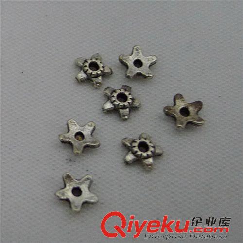 花托/花帽 A2326 花托 300個(gè)/包 0.4克 9x9mm 古銀色合金飾品配件批發(fā)