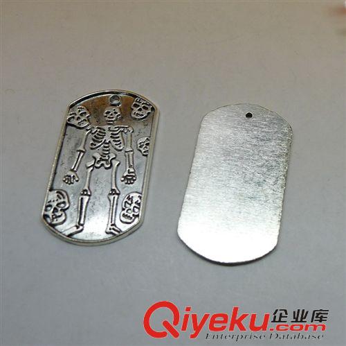 字牌吊牌物語類 A5832 字牌 100個/包 1克 18x10mm 古銀色合金飾品配件批發(fā)