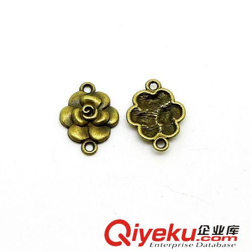 手鏈連接件/耳環(huán) A5033 彎管連接件 10個/包 15克 89x57mm 古銀合金飾品配件批發(fā)