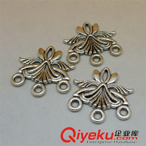 手鏈連接件/耳環(huán) 手工編織手鏈材料必備字母 100個/包 43x8mm 合金飾品配件批發(fā)