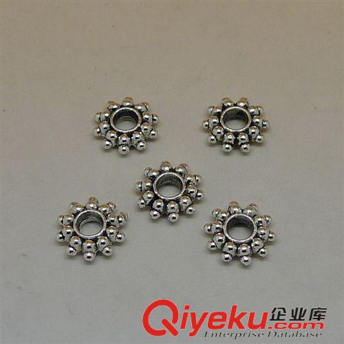 OT扣/合金扣 A5558皮繩扣 100個/包1.3克7x13mm,孔5mm古銀色合金飾品配件