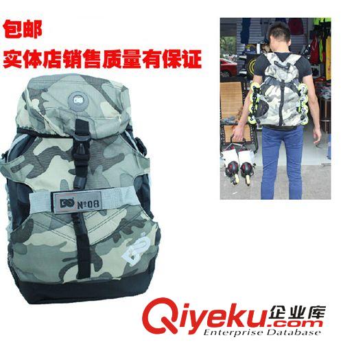 騎行配件 成人溜冰鞋包輪滑鞋背包溜冰鞋包直排溜冰鞋雙肩包鞋袋旱冰鞋原始圖片2
