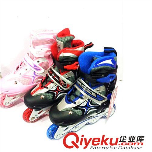 體育用品 廠家直銷(xiāo) 現(xiàn)貨批發(fā)zp狂神 閃光可調(diào) 溜冰鞋/旱冰鞋/直排輪滑鞋原始圖片2