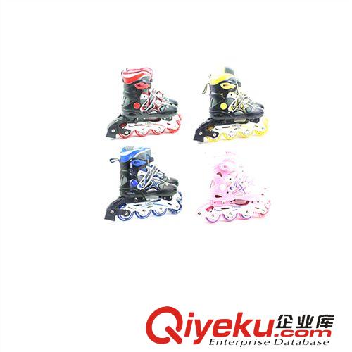 體育用品 廠家直銷(xiāo) 現(xiàn)貨批發(fā)zp狂神 閃光可調(diào) 溜冰鞋/旱冰鞋/直排輪滑鞋原始圖片3