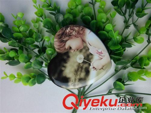 明信片/名片盒 廠家直銷 批發(fā)正品浪人 創(chuàng)意心形馬口鐵學生多功能盒可印LOGO原始圖片2