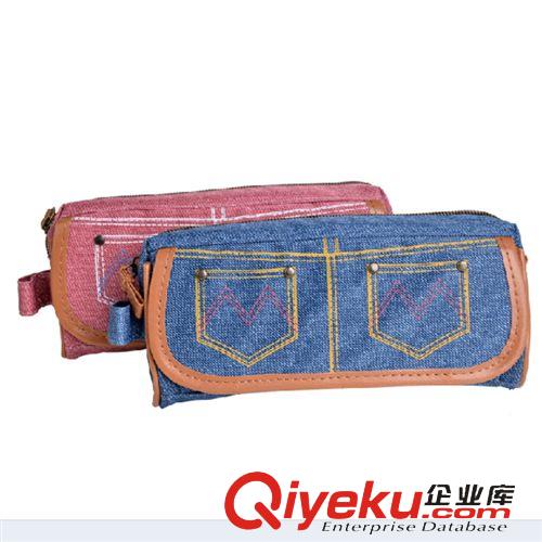 收納用品 廠家直銷 現(xiàn)貨批發(fā)晨光文具zp DIY筆袋牛仔E款 創(chuàng)意牛仔褲型