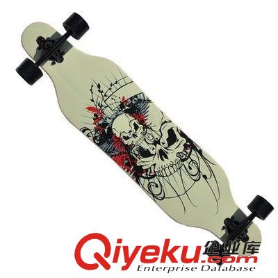 滑板 活力板 longboarding進口成人 專業公路滑板 速降 扁擔板四輪 長板滑板原始圖片3