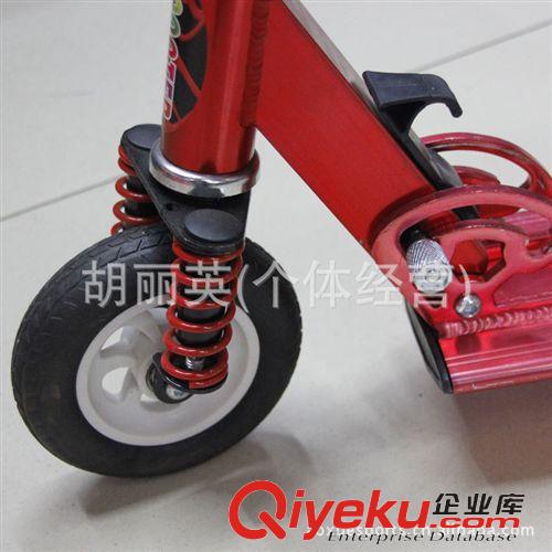 滑板車 橡膠三輪滑板車 全鋁合金大輪子 兒童滑板車 童車批發(fā)原始圖片2