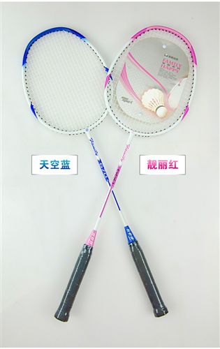 球拍 羽毛球拍zp 碳素羽毛球拍 兩只裝tj 球拍 批發 包郵原始圖片2
