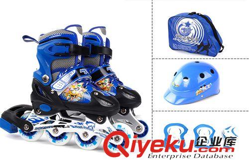 溜冰鞋 15年款卡通全閃PU彩輪滑輪鞋套裝 成人/兒童輪滑鞋 溜冰鞋批發(fā)原始圖片3