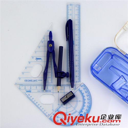 文具 劍鋒3009學(xué)生考試專用8件套規(guī)尺套裝廠家直銷批發(fā)零售原始圖片2