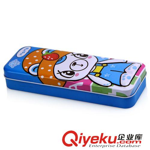 文具 優樂6963文具盒鐵皮筆盒卡通文具盒鐵收納文具盒贈送禮品