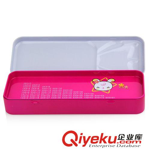 文具 小靈精583 筆盒 可愛娃娃文具盒 QQ學生鐵筆盒雙層鐵筆袋學具鐵盒原始圖片3