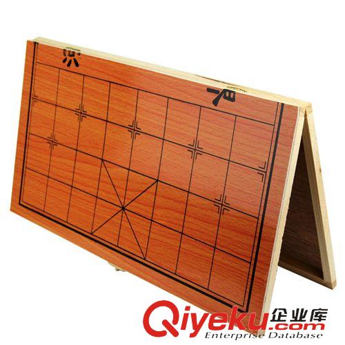 棋 中國(guó)象棋 保一4公分木質(zhì)連盤折疊象棋