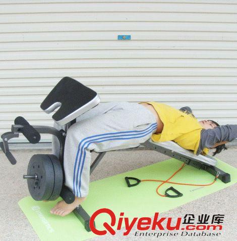 健身椅/啞鈴凳 家用多功能啞鈴凳健身椅仰臥板可調節健身椅 平凳小飛鳥送拉繩原始圖片3